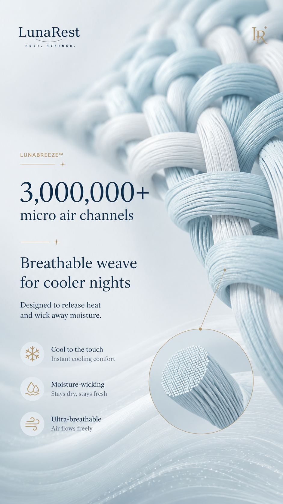 LunaBreeze™ Cooling Blanket